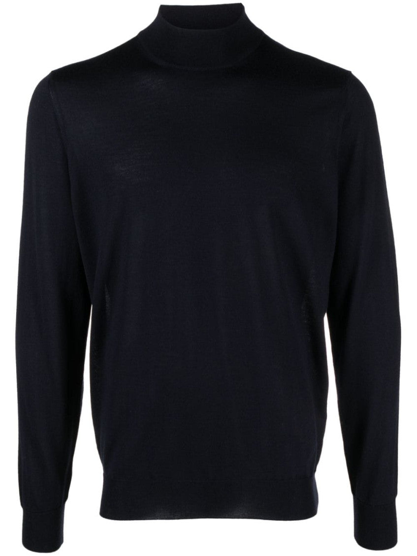 Navy Blue Turtleneck sweater 1