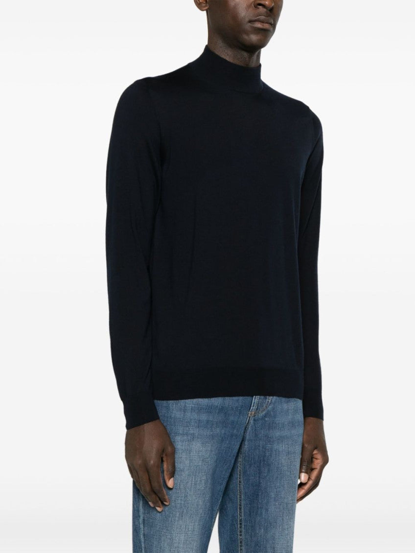 Navy Blue Turtleneck sweater 2