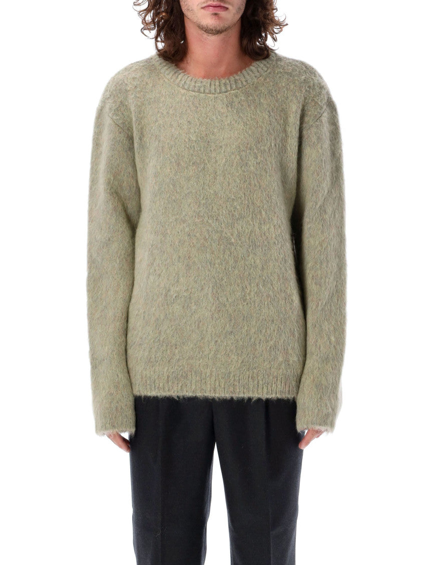 Grey Brushed Sweater 1