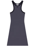 Dark Grey Mini Dress 1