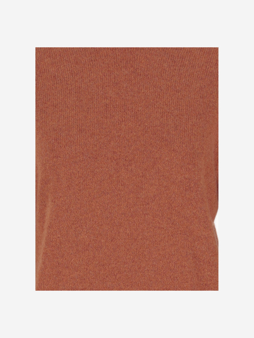 Orange Classic Sweater 3