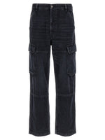 Black 'D-Uty-Cargo' jeans 1