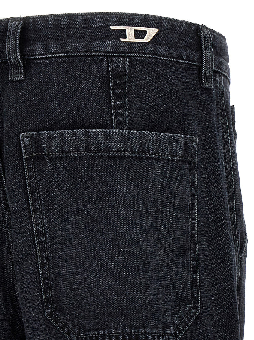 Black 'D-Uty-Cargo' jeans 4