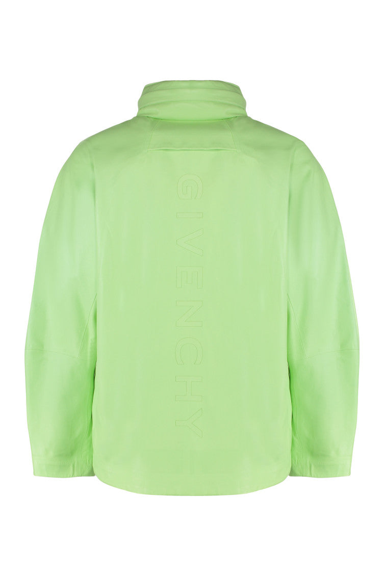 Green Zipped Hooded Jacket 2
