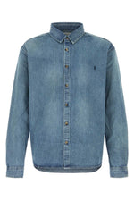 Blue Denim Long Sleeves Shirt 1