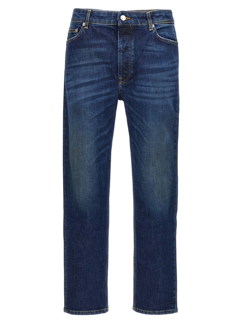 Blue Chunky Jeans 1