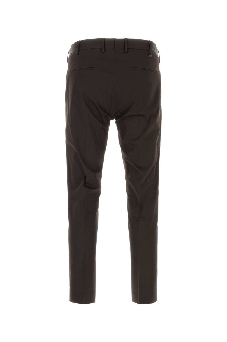 Brown stretch cotton pant  2