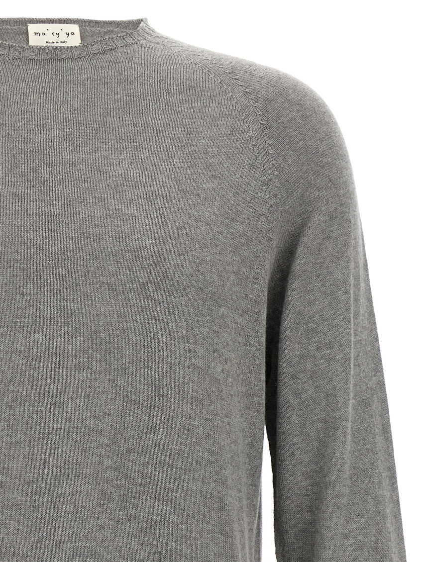 Grey Cashmere cotton sweater 3