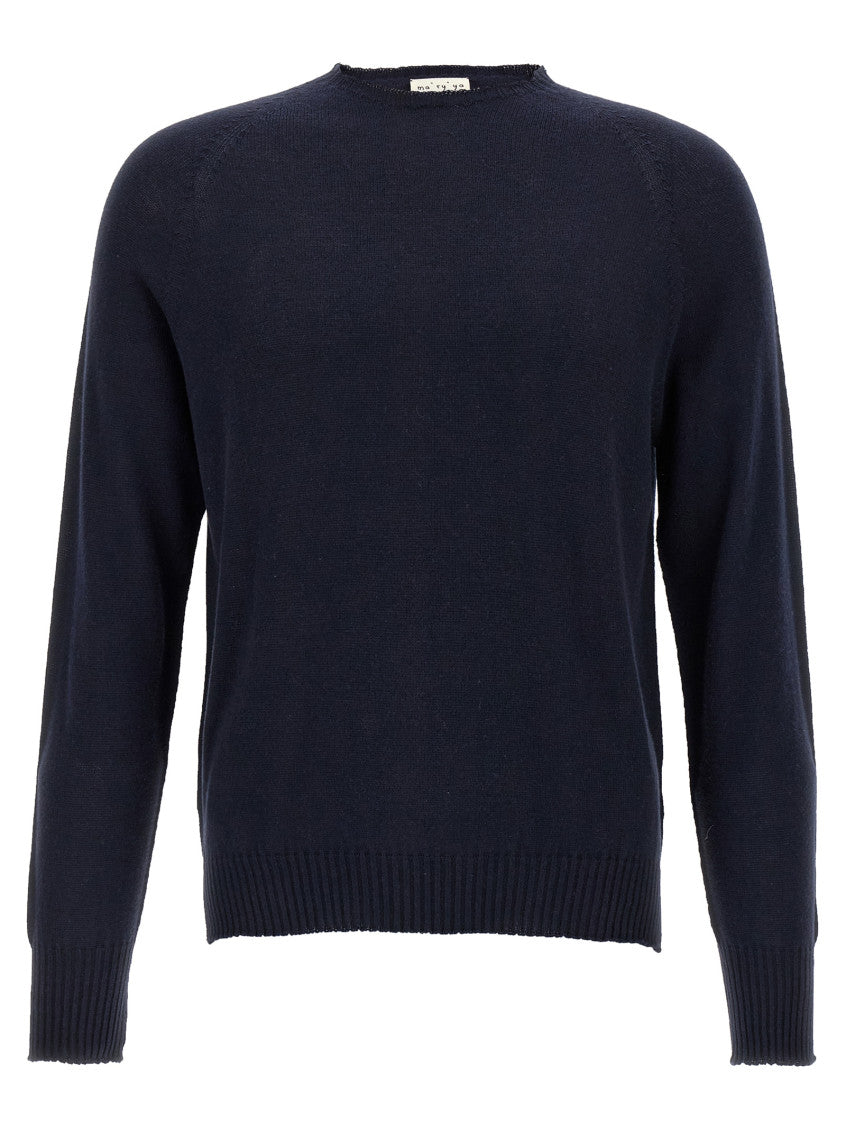 Blue Cashmere cotton sweater 1