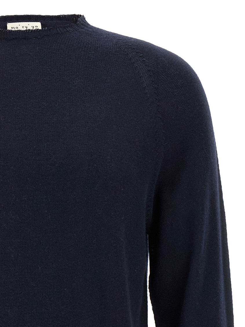 Blue Cashmere cotton sweater 3
