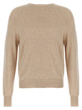 Beige Cashmere cotton sweater 1