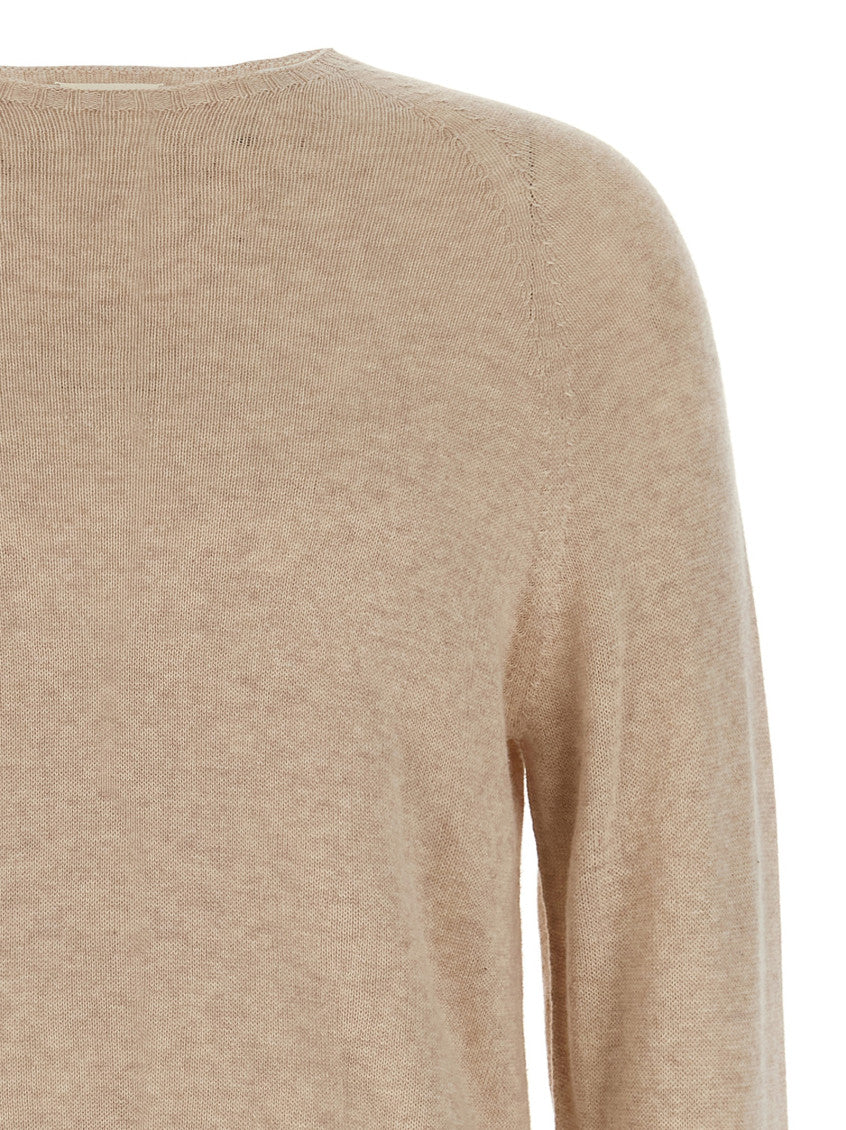 Beige Cashmere cotton sweater 3
