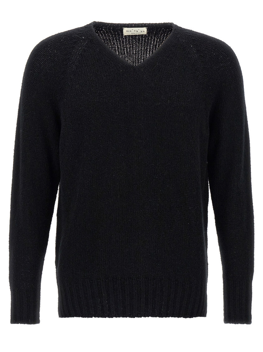 Black Bouclé sweater 1
