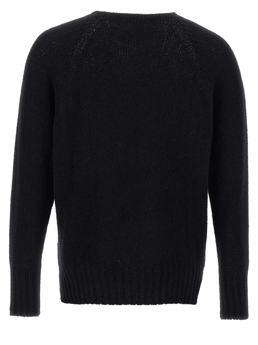 Black Bouclé sweater 2