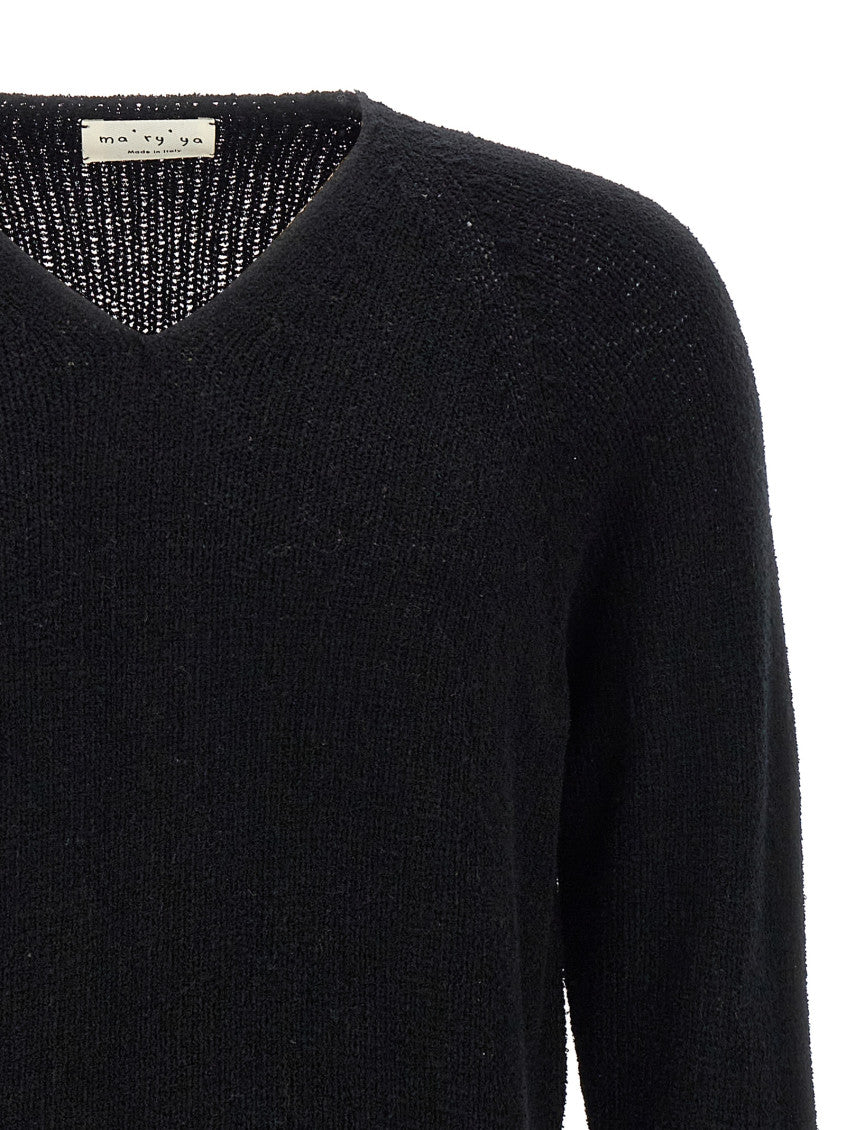 Black Bouclé sweater 3