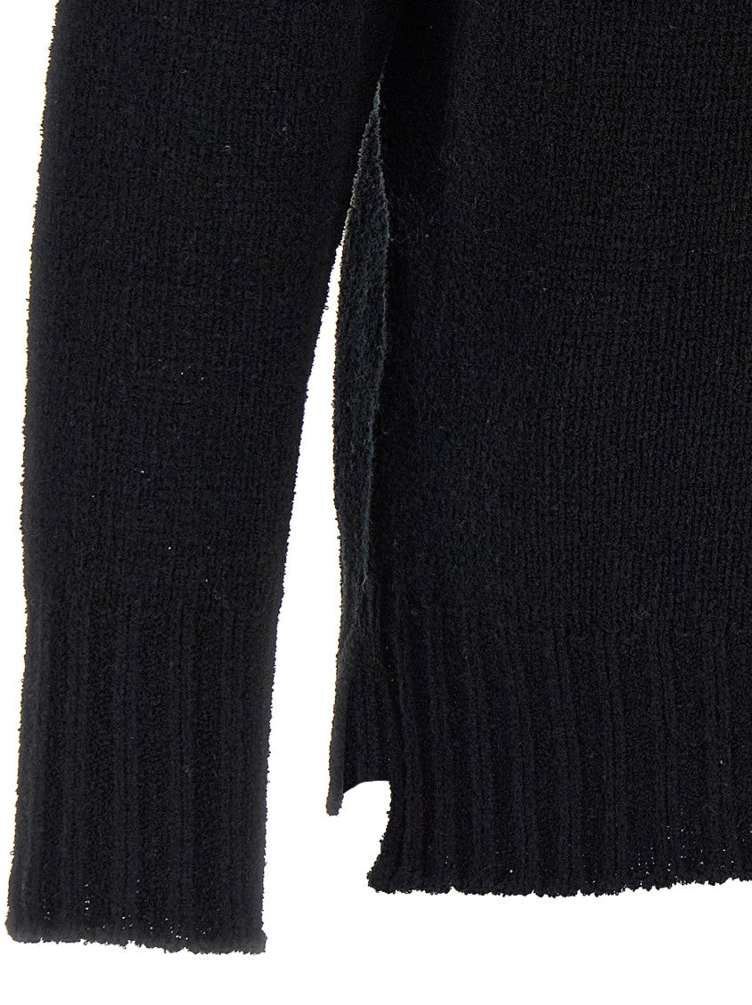 Black Bouclé sweater 4