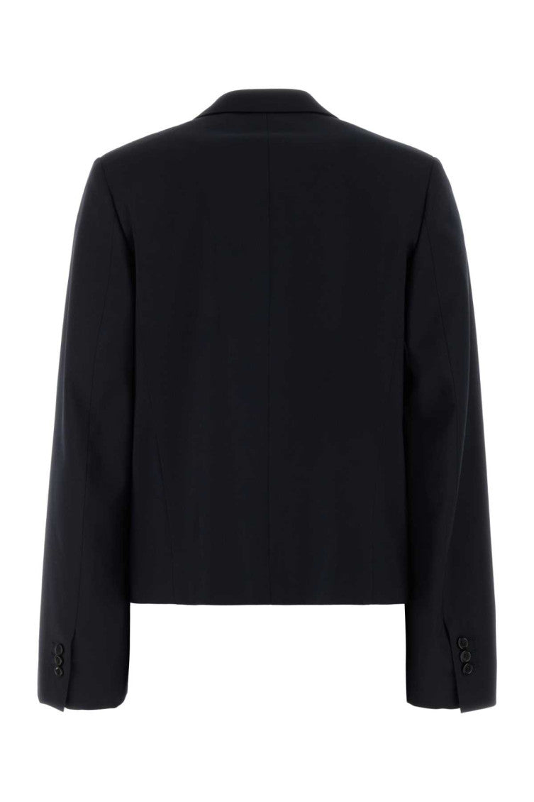 Navy Blue Wool Blazer 2
