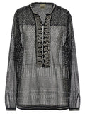 Black Printed Top 1