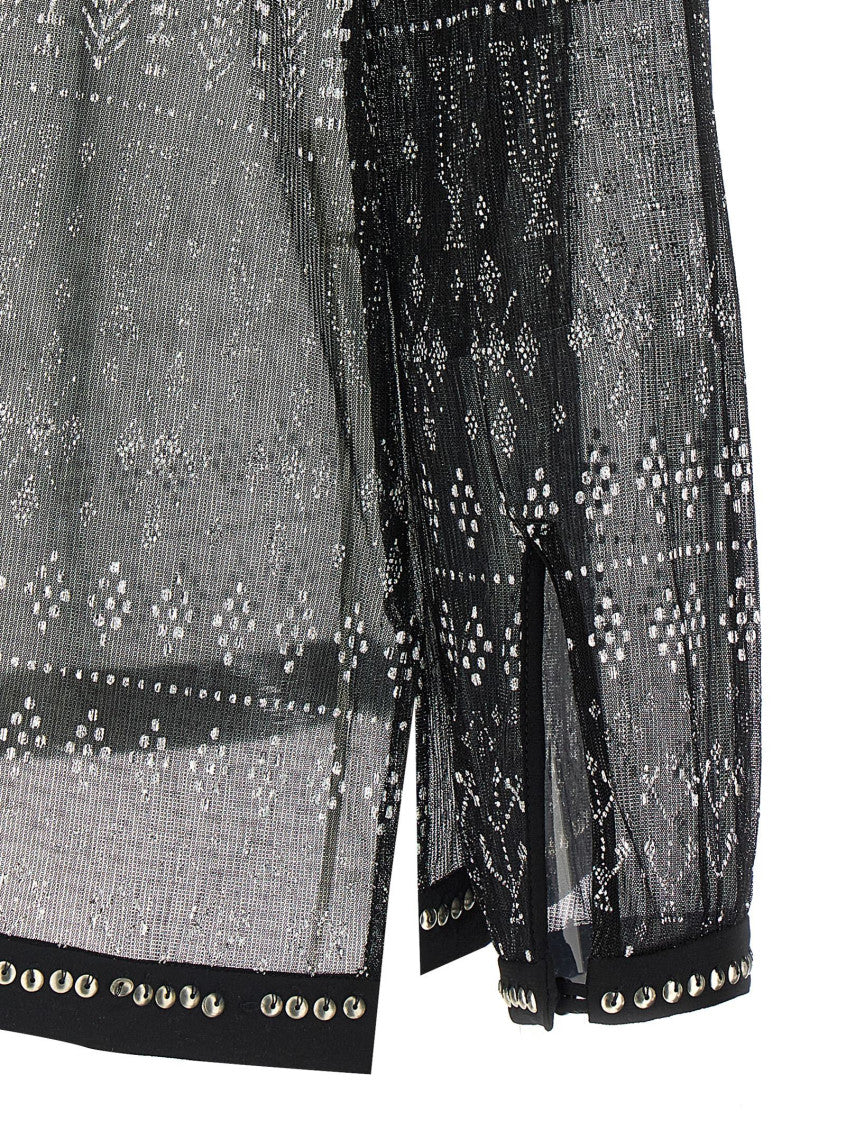 Black Printed Top 4