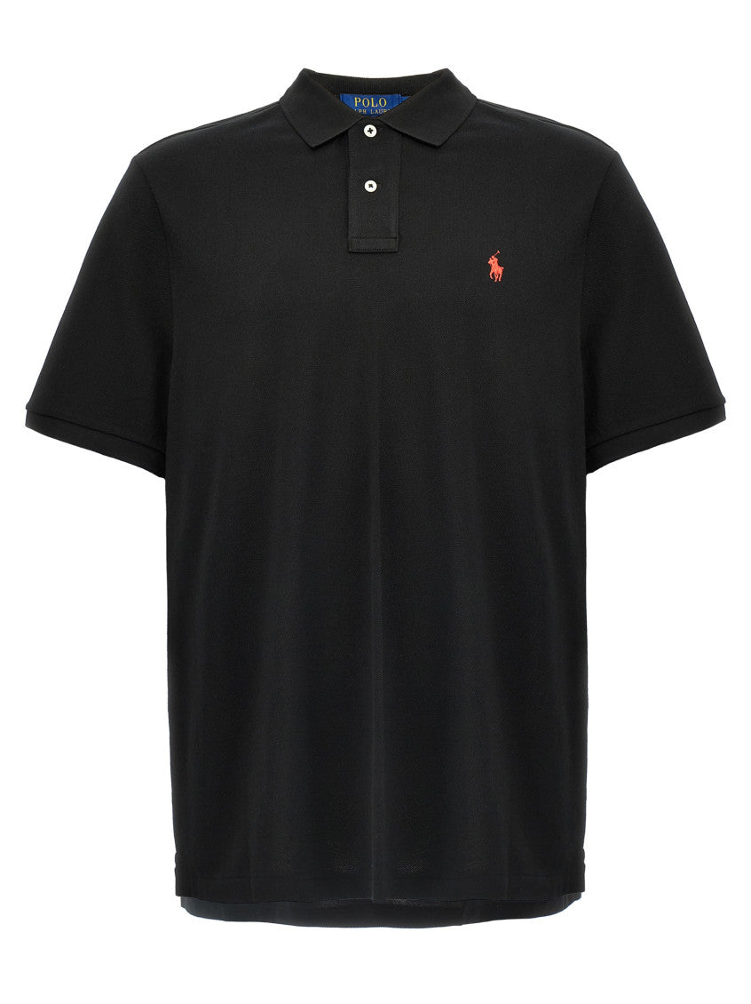 Black Logo polo shirt 1