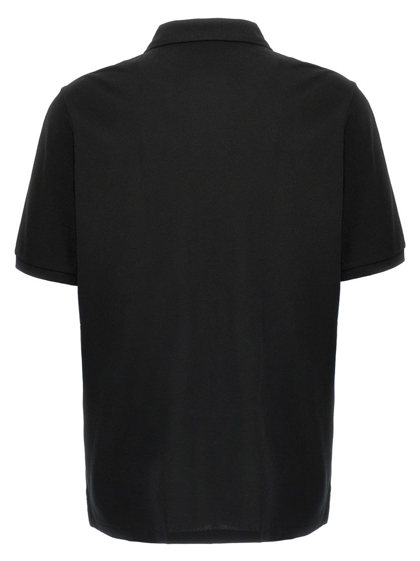 Black Logo polo shirt 2