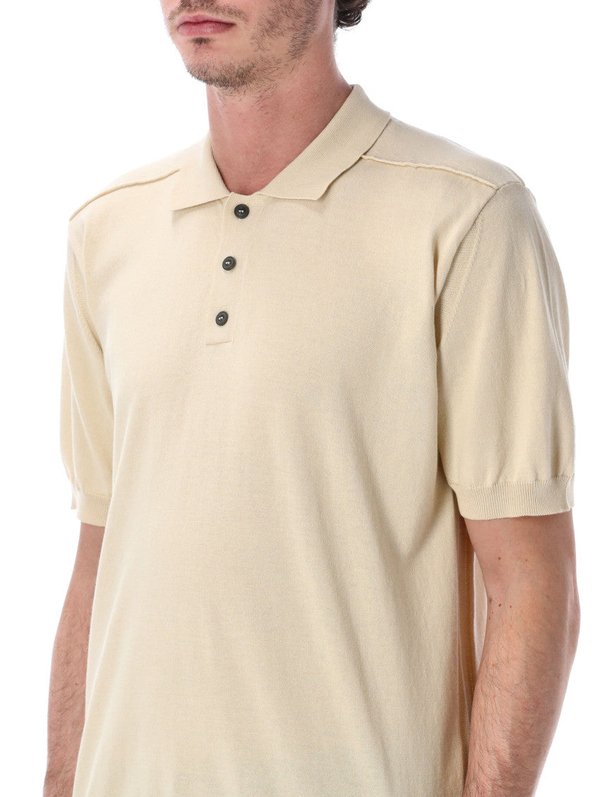 Beige Cotton Polo 3