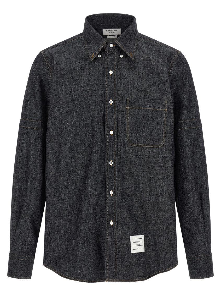 Blue Denim Shirt 1