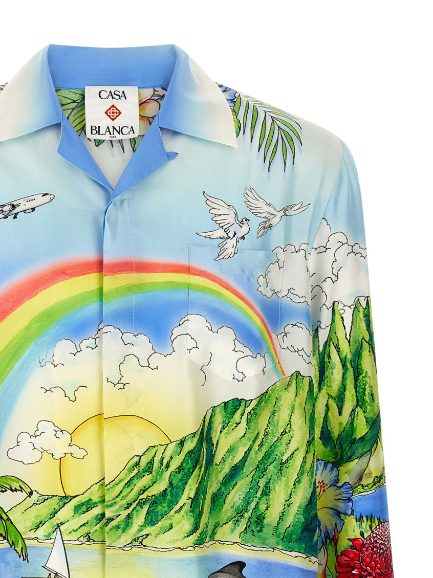 Multicolor 'Aloha' Shirt 3