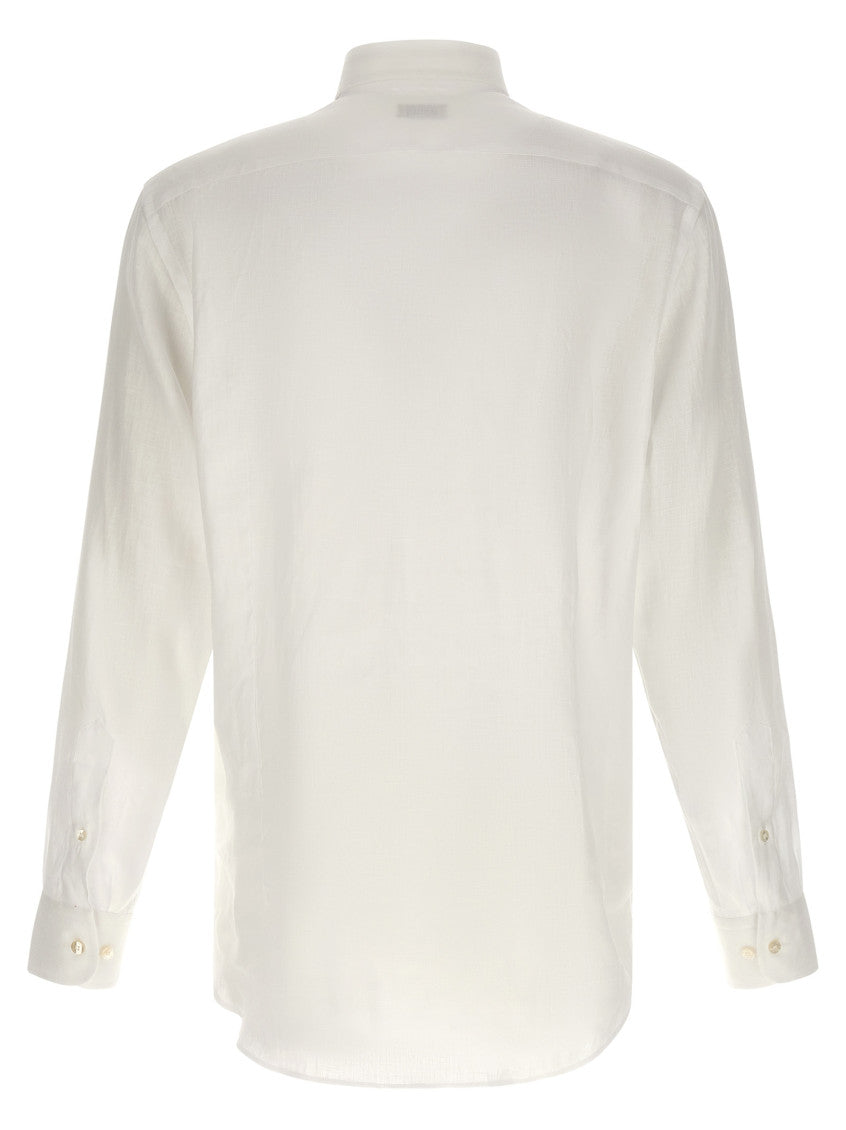 White Linen Shirt 2