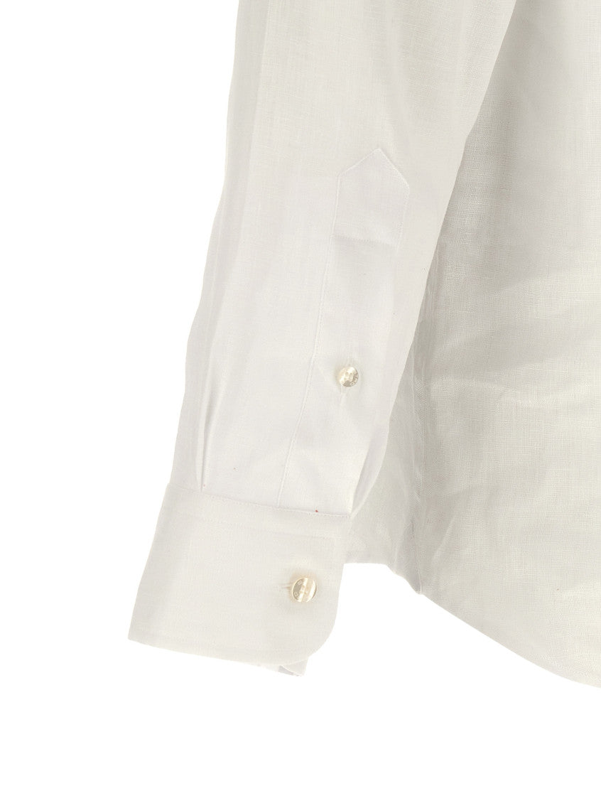 White Linen Shirt 4