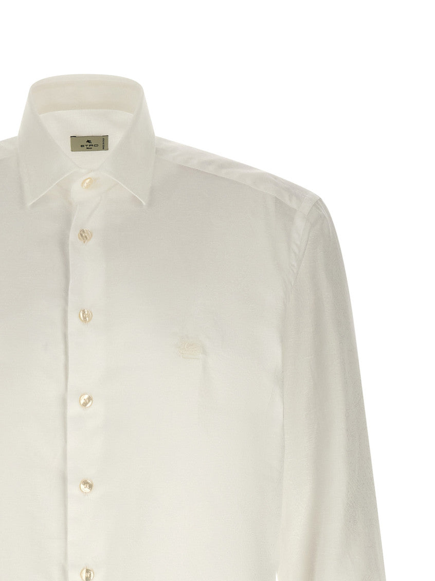 White Paisley Shirt 3
