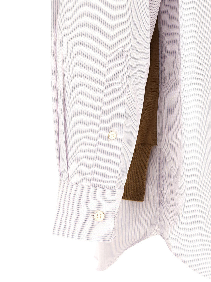 Multicolor Cardigan Insert Shirt 4