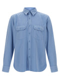 Light Blue Faille Shirt 1