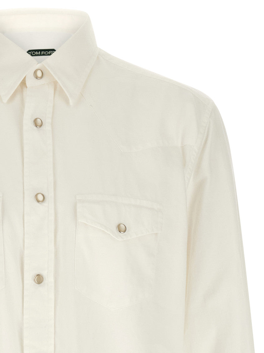 White 'Western' Shirt 3