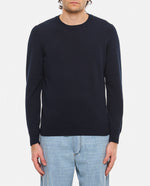 Navy Blue Solid Sweater 1