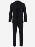 Navy Blue Two Button Dress Suit 1