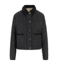 Black Quilted nylon jacket 1