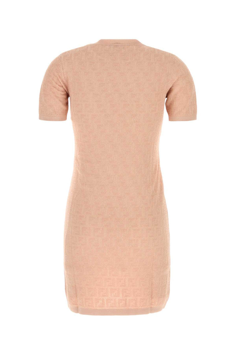 Pink FF Cotton Dress 2