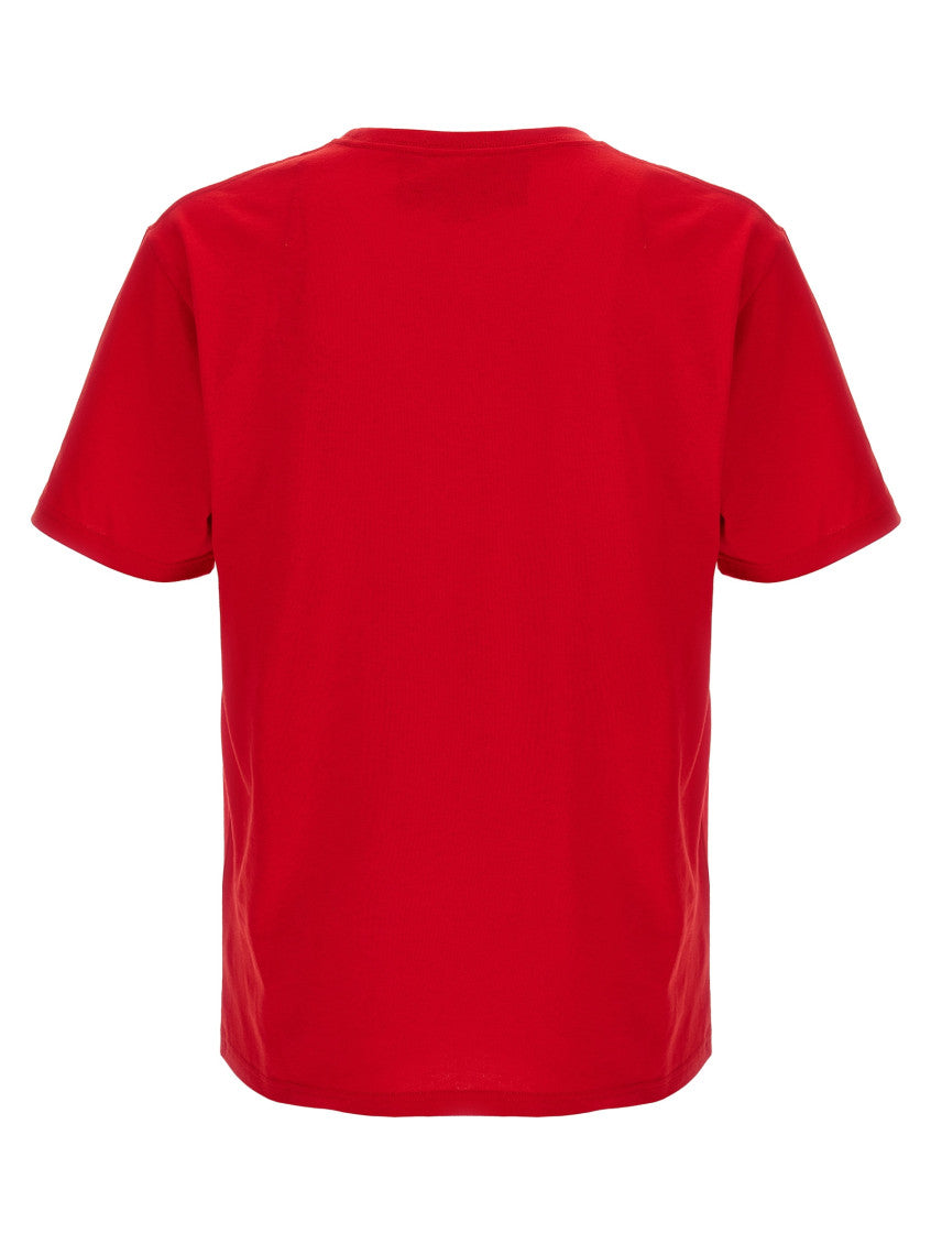 Red 'Le Chat De La Maison' T-shirt 2
