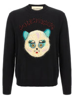 Black 'Le Chat De La Maison' Sweater 1