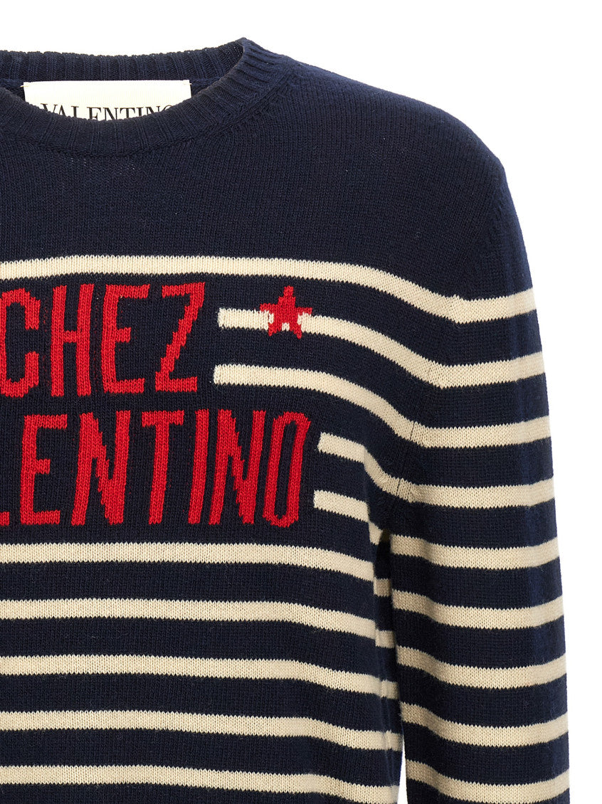 Blue 'Chez Valentino' Jersey 3