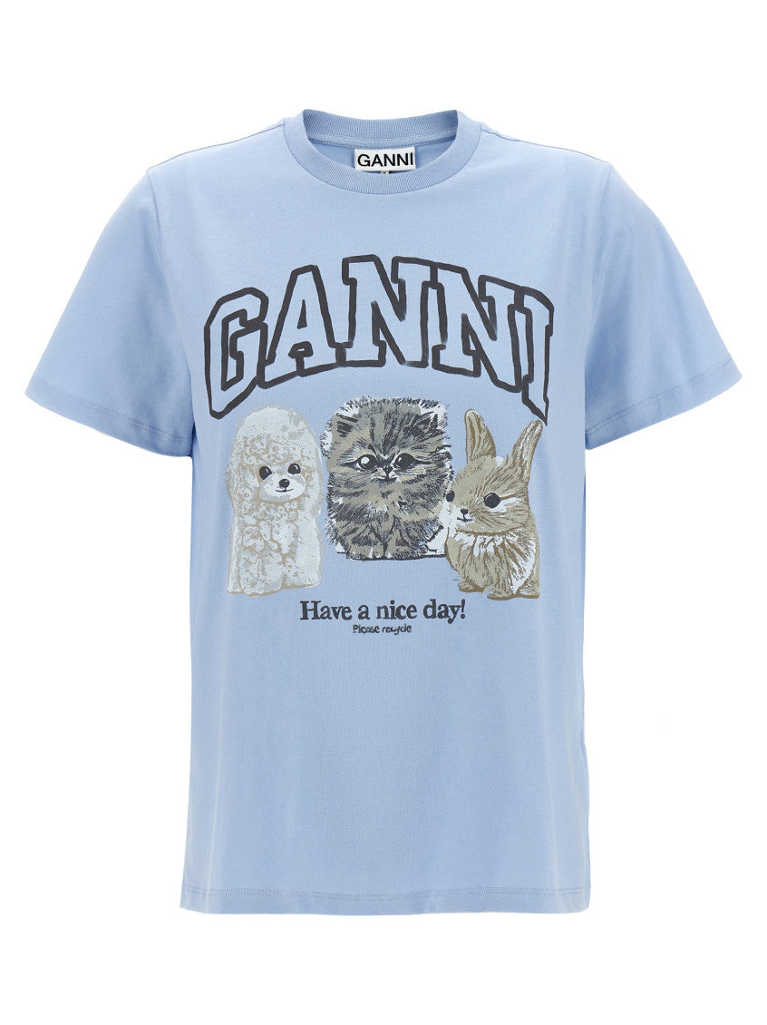 Light Blue Logo T-shirt 1