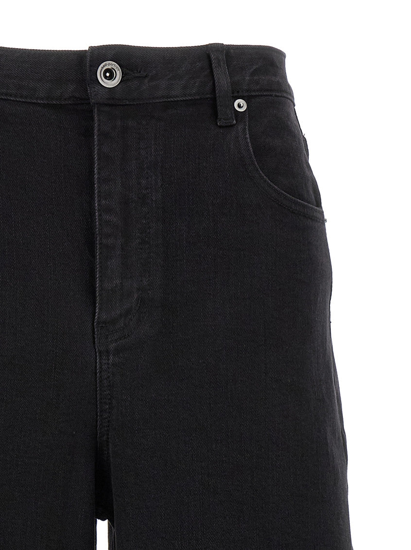Black Barrel Leg Jeans 3