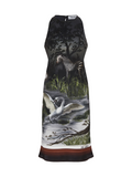 Multicolor Smoke Night-print Mini Dress 1