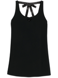 Black Triangle-logo Mini Dress 1