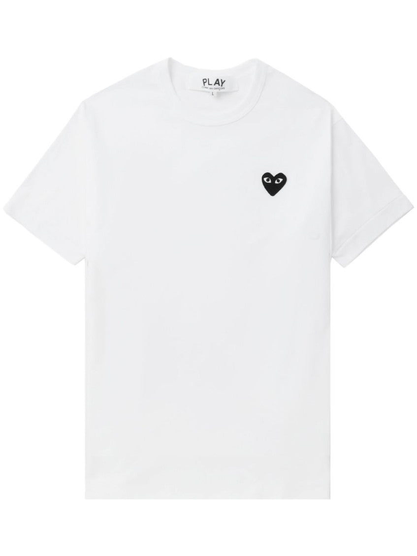 White Heart Cotton T-shirt 1
