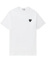 White Heart Cotton T-shirt 1