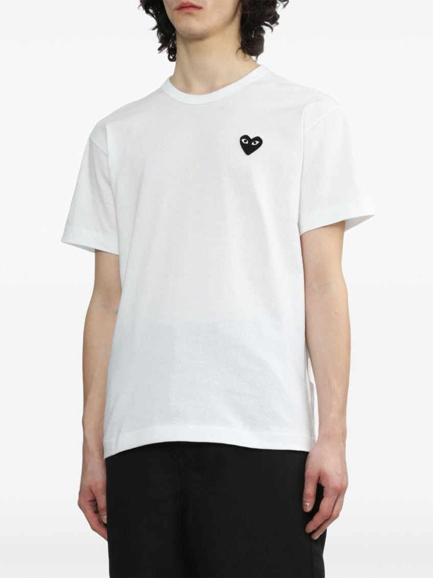 White Heart Cotton T-shirt 4