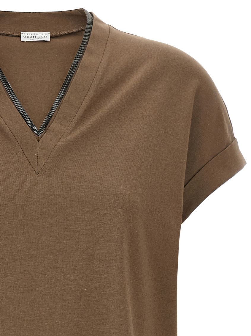 Brown T-shirt Monile 3