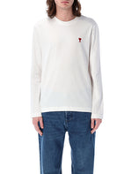 White Long Sleeves Logo T-Shirt 1
